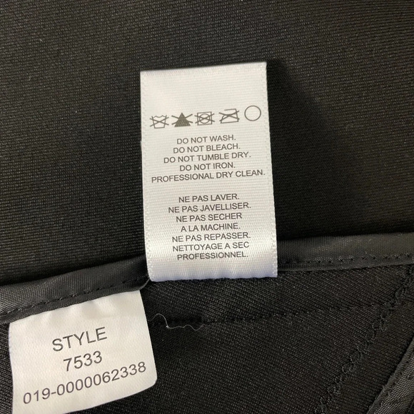 Jones New York Petite Scuba Cropped Open Jacket Black Size 14P NWT - Picture 6 of 10